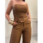 Conjunto Barbara Marrom