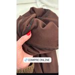 Calça Pezinho Flanelada Preta