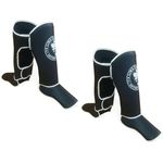 kit 2 pares Protetor de Chute - Caneleira Preto