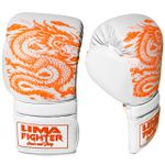  Luva muay thai/ Boxe Dragão Laranja