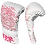  Luva muay thai/ Boxe Dragão Rosa