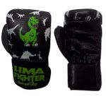 Luva de Boxe Infantil Lima Fighter Kids Dinossauro