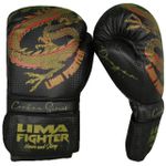  Luva muay thai/ Boxe Lima Fighter Dragon
