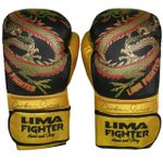  Luva muay thai/ Boxe Lima Fighter Dragon
