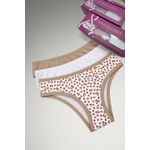 Kit Calcinha Cotton Adulto