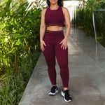 Conjunto Jump – Top Duplo e Legging Sem Costura