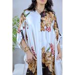 CHEMISE CATALEYA MARROM