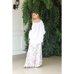 Conjunto Claudia Linho Italiano Branco