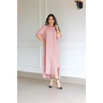 Chemise Classica Linho Italiano Rosê
