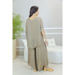 CONJUNTO AMOR PERFEITO CARAMELO SEDA ITALIANA 