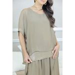 CONJUNTO AMOR PERFEITO CARAMELO SEDA ITALIANA 