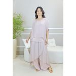 CONJUNTO AMOR PERFEITO ROSE SEDA ITALIANA 