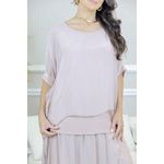 CONJUNTO AMOR PERFEITO ROSE SEDA ITALIANA 