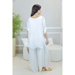 CONJUNTO AMOR PERFEITO BEGE SEDA ITALIANA 