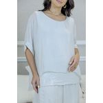 CONJUNTO AMOR PERFEITO BEGE SEDA ITALIANA 