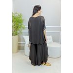 CONJUNTO AMOR PERFEITO MARROM SEDA ITALIANA 