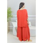 CONJUNTO AMOR PERFEITO VERMELHO SEDA ITALIANA 