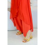 CONJUNTO AMOR PERFEITO VERMELHO SEDA ITALIANA 