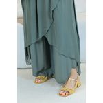 CONJUNTO AMOR PERFEITO MILITAR SEDA ITALIANA 