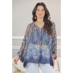 CAMISA CALENDUA MARINHO