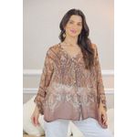 CAMISA CALENDUA MARROM