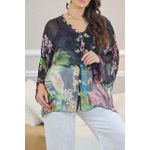  CAMISA GARDENIA PRETO