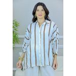 CAMISA MATILDE MARROM