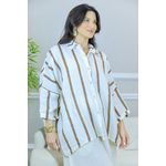 CAMISA MATILDE MARROM