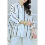 CAMISA MATILDE MARROM