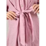 Chemise Sabrina Linho Italiano Rose