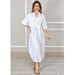 Chemise Sabrina Linho Italiano Branco