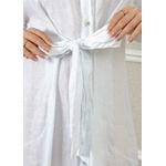 Chemise Sabrina Linho Italiano Branco