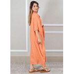 Chemise Sabrina Linho Italiano Laranja 