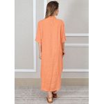 Chemise Sabrina Linho Italiano Laranja 