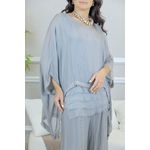 CONJUNTO ZINIA FENDI SEDA ITALIANA 