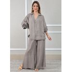 Conjunto Eduarda Linho Italiano Fendi