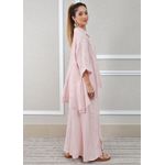Conjunto Fatima Linho Italiano Rosa Bebe
