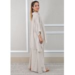 Conjunto Fatima Linho Italiano Bege