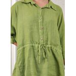 Conjunto Fatima Linho Italiano Verde Pistache 