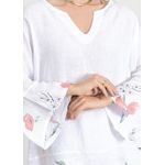 Conjunto Sophie Linho Italiano Branco