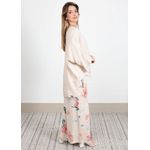 Conjunto Sophie Linho Italiano Bege