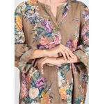 Conjunto Jaqueline Linho Italiano Caramelo