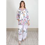 Vestido Analu Linho Italiano Vermelho .