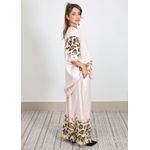 Conjunto Carolina Linho Italiano Rosa Bebe