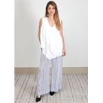 Conjunto Cristina Linho Italiano Branco