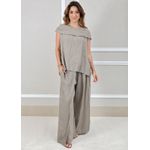 Conjunto Gabriela Linho Italiano Fendi