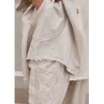 Conjunto Renata Linho Italiano Bege