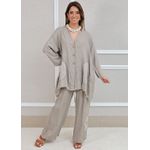 Conjunto Renata Linho Italiano Fendi