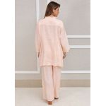 Conjunto Renata Linho Italiano Pêssego