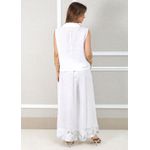 Conjunto Yasmin Linho Italiano Branco 